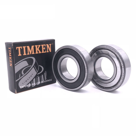 Timken Brand Original Deep Groove Шариковый подшипник 6209 6211 6213 6215 6217 Z / ZZ / RS / 2RS / RZ / 2rz